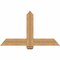 Ekena Millwork Eugene Smooth Timber Gable Bracket, Western Red Cedar, 48"W x 28"H x 3 1/2"D x 5 1/2"F, 14/12 Pitch GBW048X28X0406EUG00SWR - alternate 1